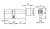 Цилиндровый Ajax (Аякс) механизм (AX202/100) AX2002Knob100 (45+10+45) CP хром с вертушкой