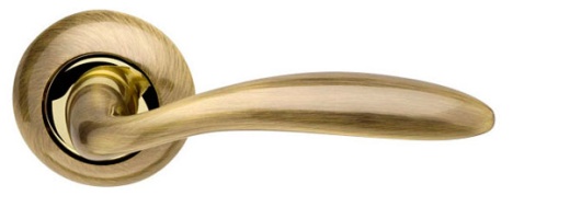 Ручка Armadillo (Армадилло) раздельная R.LD54.Virgo (Virgo LD57) AB/GP-7 бронза/золото